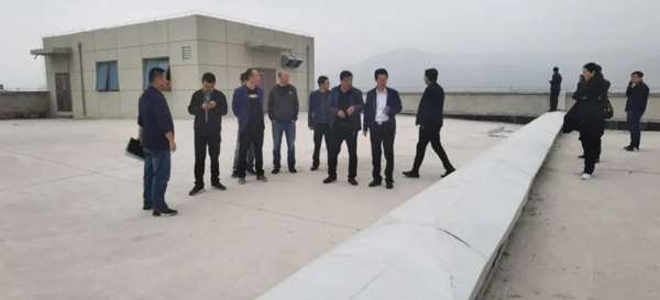 泓源公司組織開展平涼工業(yè)園區(qū)中小企業(yè)孵化基地一期、平涼市城東污水處理廠污水管道二期項目竣工驗收(圖1)
